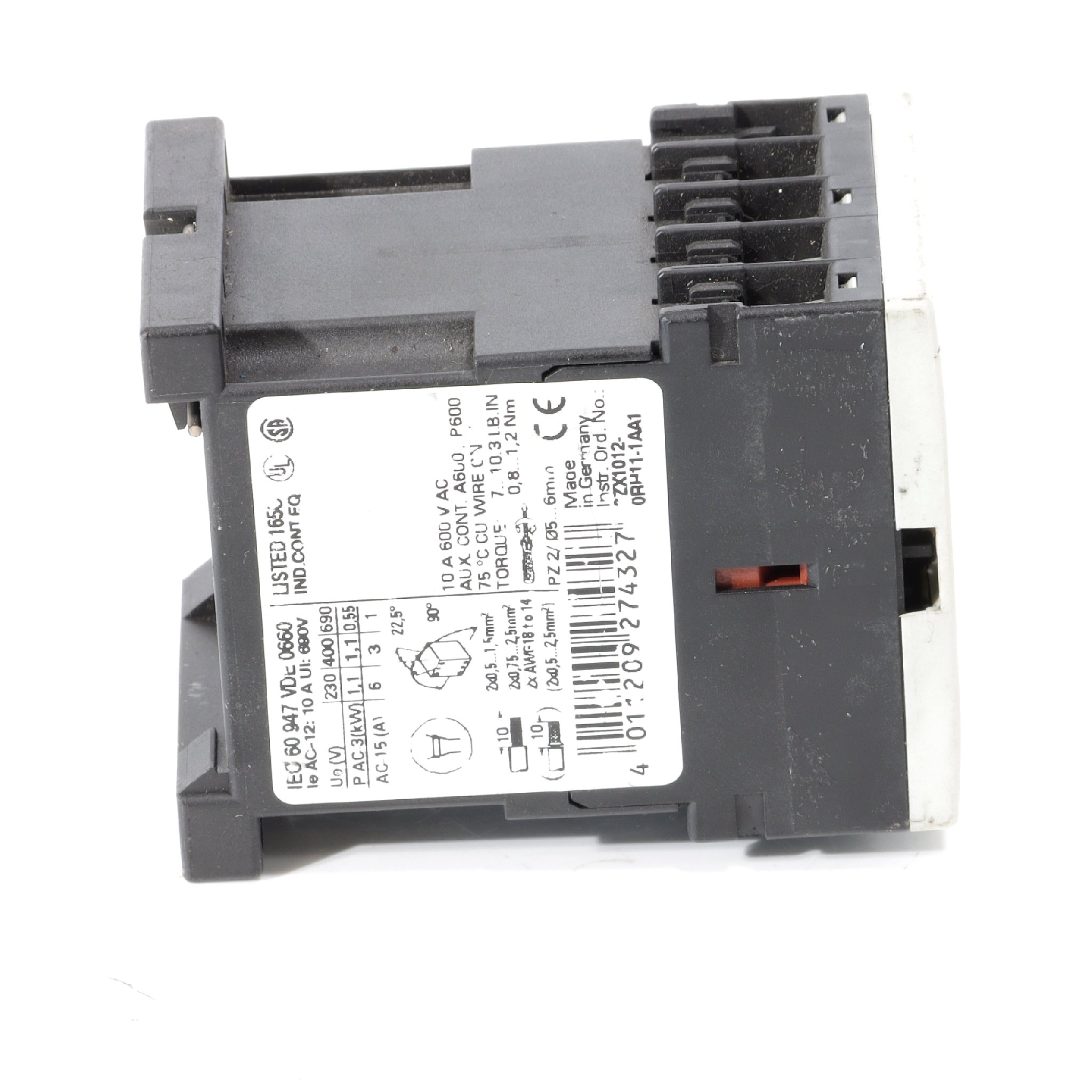 Auxiliary contactor  